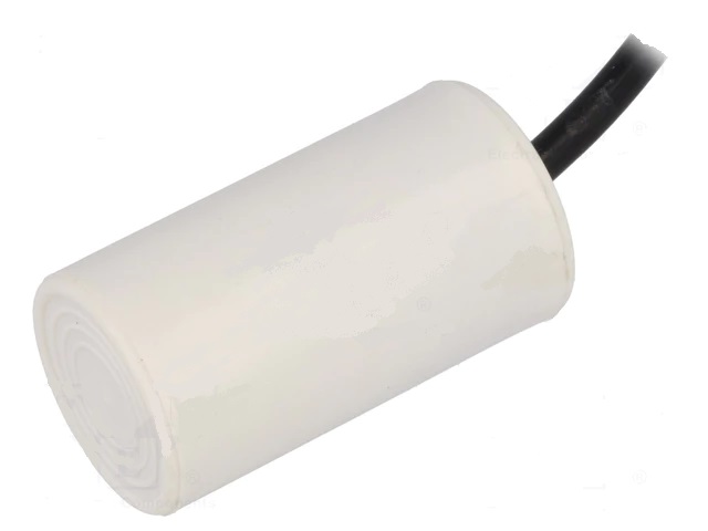 Condensador Arranque 4MF 450V c/ Fios CCB60 35X60MM