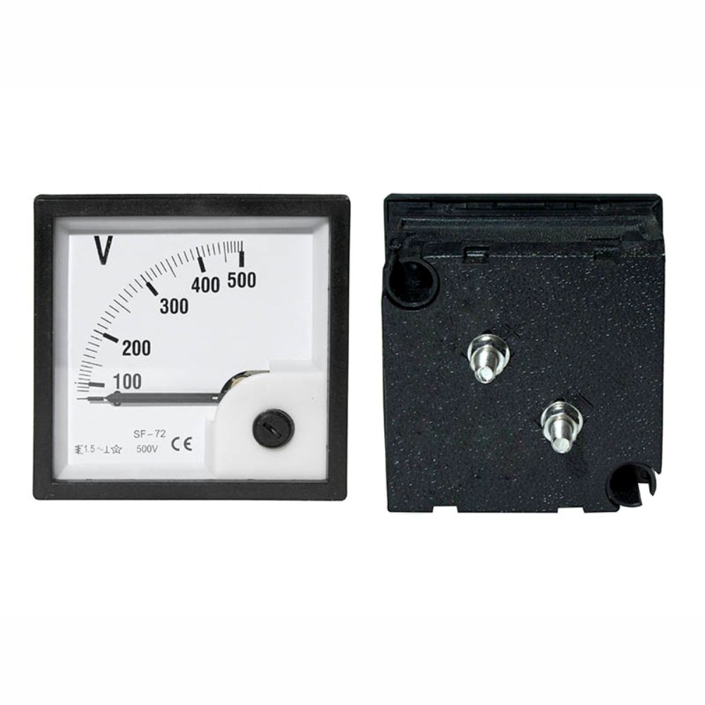 VOLTIMETRO MOD:MS72 RANGE:500V AC