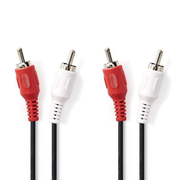 Cabo 2xRCA Macho / 2xRCA Macho 1,5mt