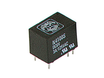 Relé mini 12V/2CC/3A DC C. Impresso