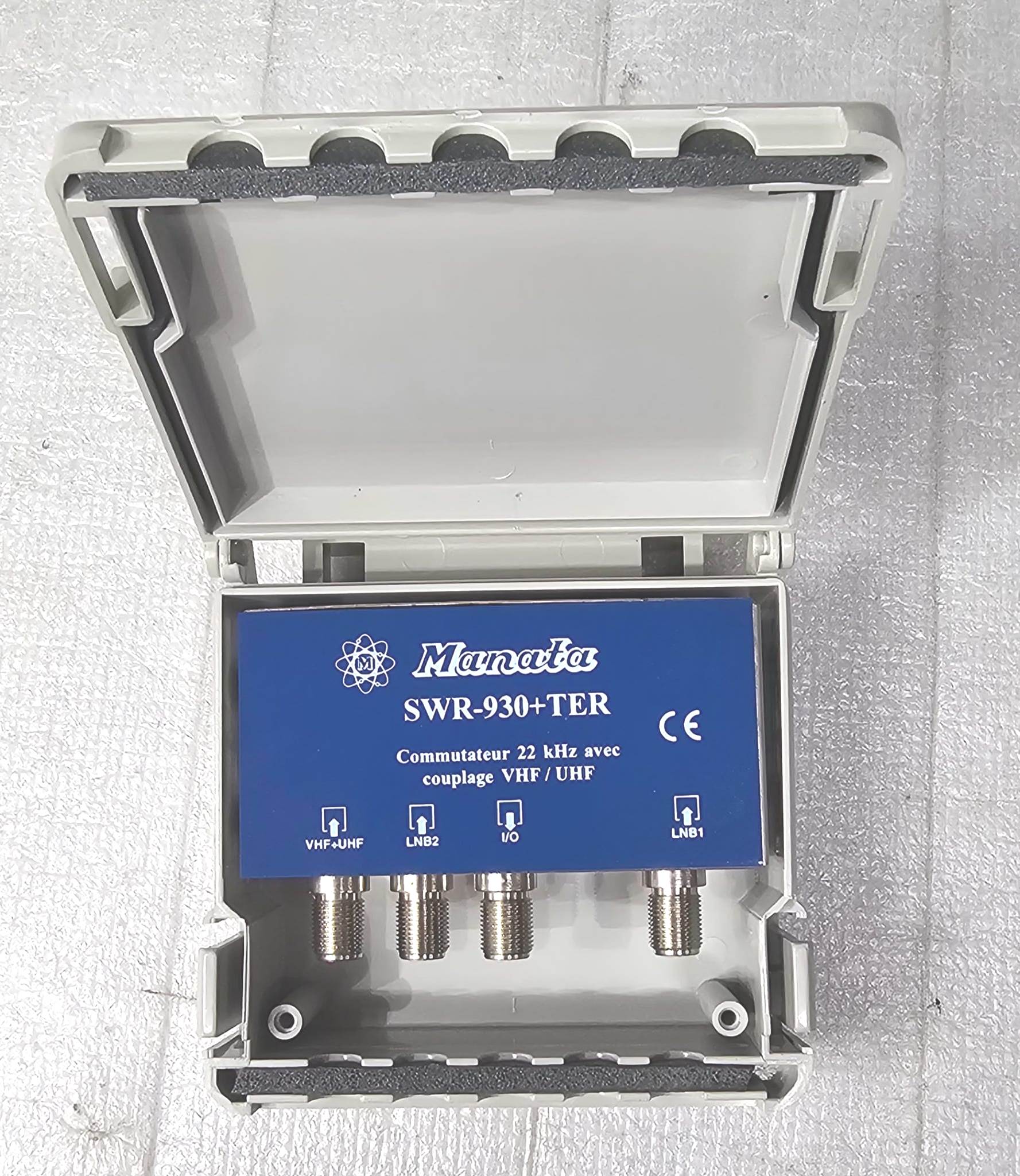 COMUTADOR 22KHZ + TERRESTRE swr-930 + ter