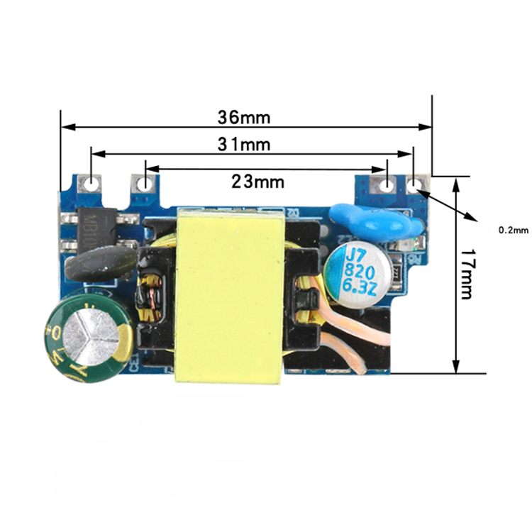 Módulo Alimentação Chopper 220Vac - 5Vdc/2A