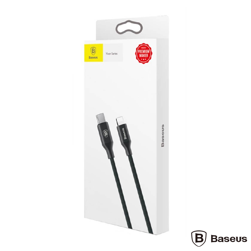 Cabo USB-A 2.0 2A Macho / Lightning p/ Iphone - Malha Preto 1.8m