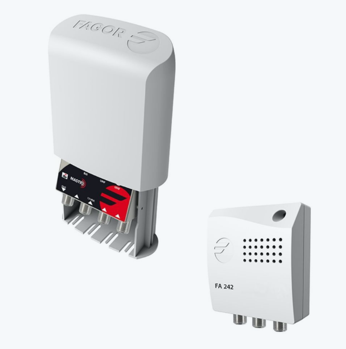 Kit Amplificador Mastro Fagor AML930 2xUHF/B3-DAB 35/25db