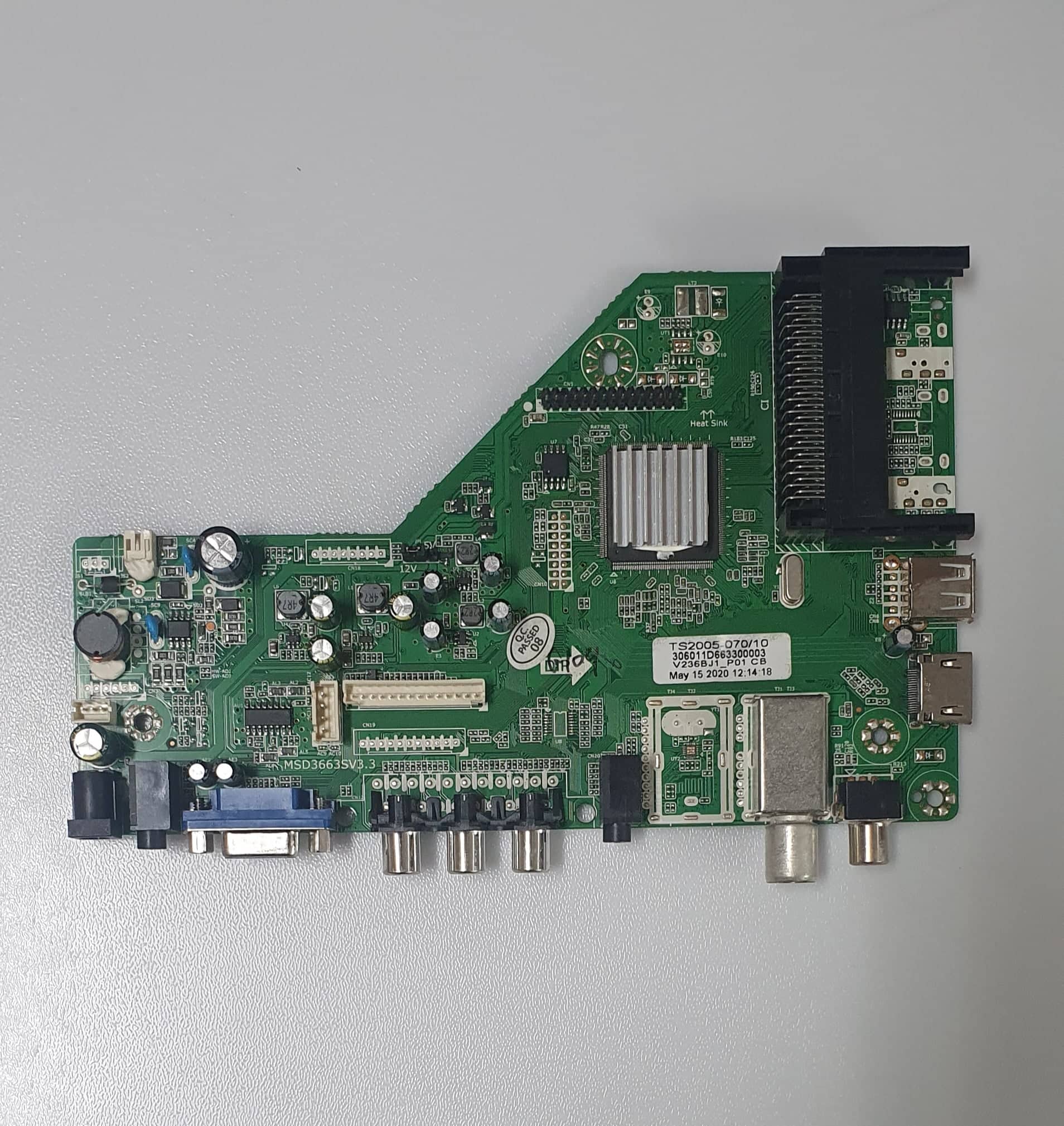 Main board MSD3663SV3.3-A - TS2005-07/10 V236BJ1_P01 - CX236DLEDM  KUNFT K5129X24H - Usada