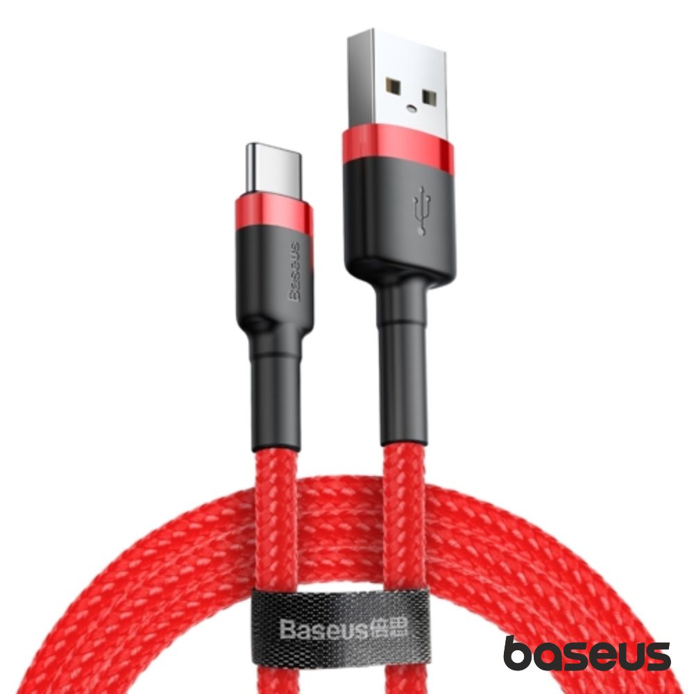 Cabo USB-A Macho P/ USB-C 3.0 Macho 0.5m Cafule BASEUS