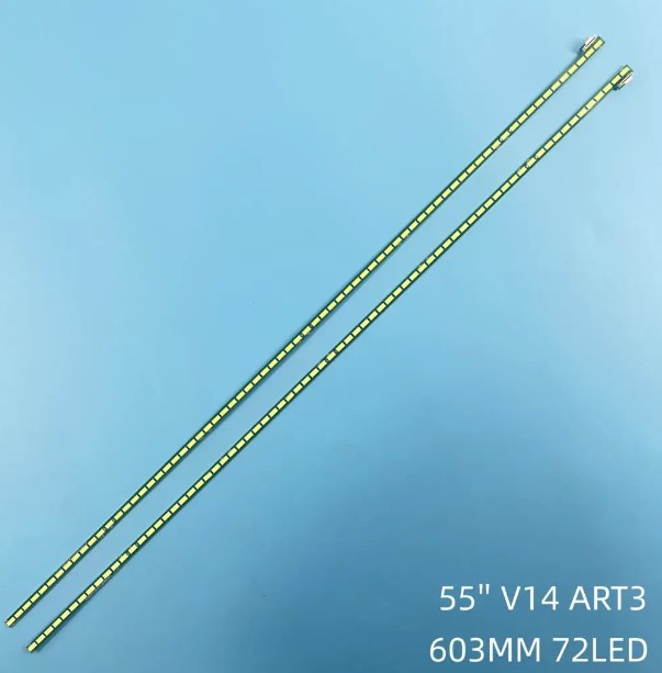 Kit 2 Barras 72 Led´s 55" V14 ART5 TV REV03 1 R/L Type 6916L1724L + 6916L1726A