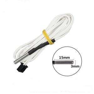 Sonda Temperatura NTC 100K B3950 350º com Cabo 1mt