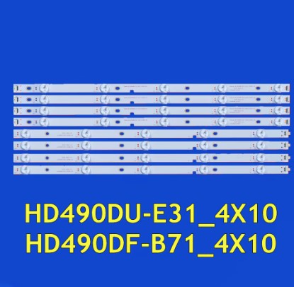 Kit 4 Barras 49" 10 Led´s 49_HD490DU-E31_4X10  - HE49CHAY8X7015300044