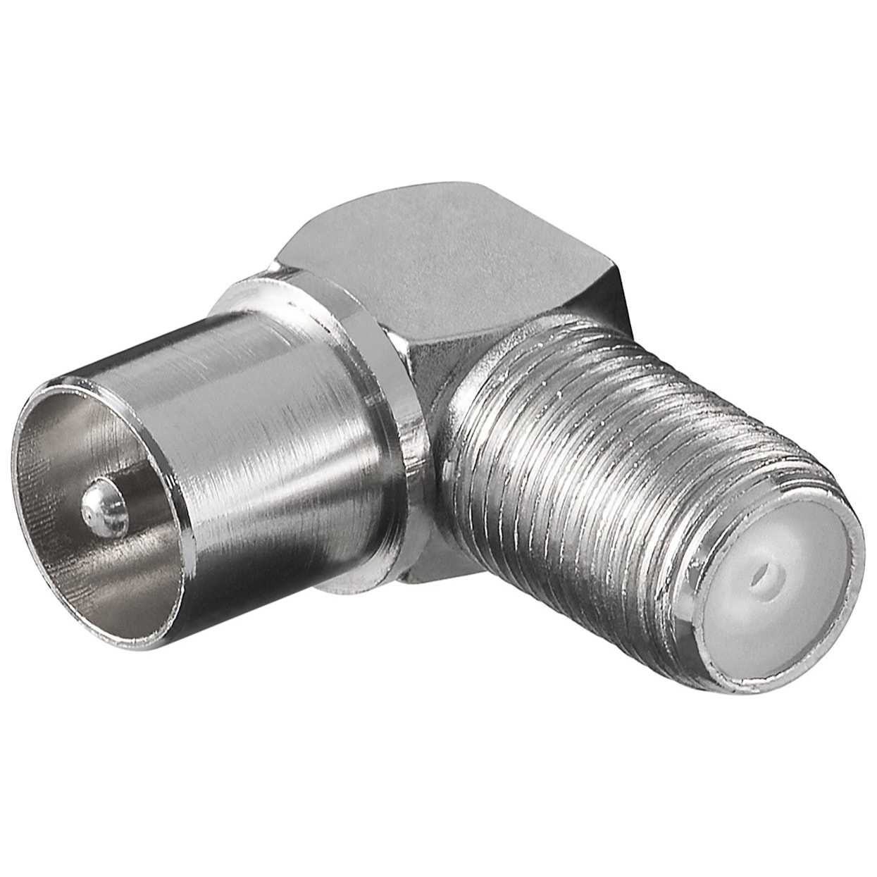 Adaptador F Macho / RCA Fêmea (Montagem Rápida)