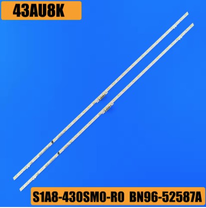 kit 2 Barras 36 Led´s Samsung 43" L1_AU8/9K LM41-01040A, S1A8-430SM0-R0, 43AU8K 465mm