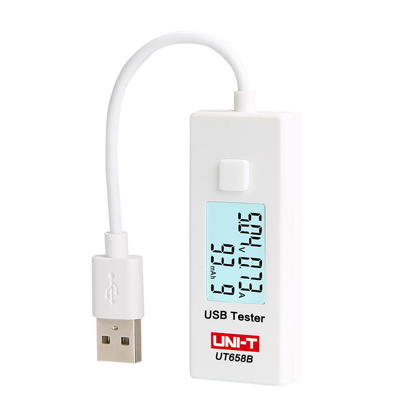Testador Digital Usb Tensao De 3v-9.0v C/ Lcd Uni-T