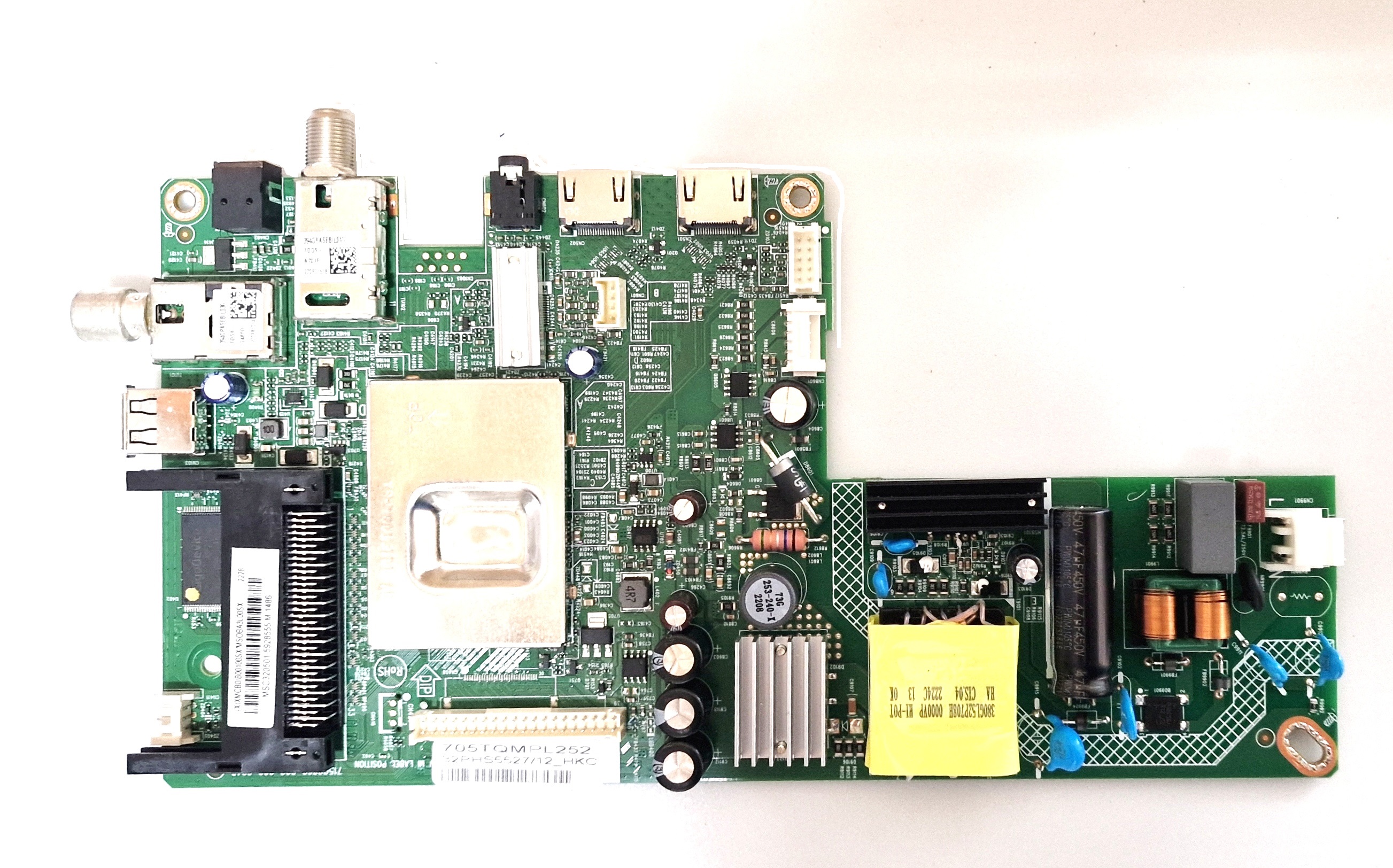 Main board Philips 32PHS5527/12 - 715GC860-C0C-000-0040 - 705TQMPL252 - Painel TPT320WH-AT022.Hv - Usada