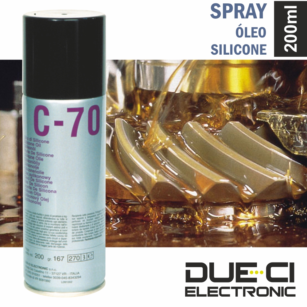 Spray DUE-CI C-70 Oleo Silicone 200 ml
