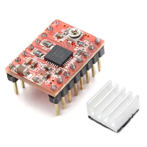 Módulo Controlador Motor Passo-Passo+Dissipador  A4988