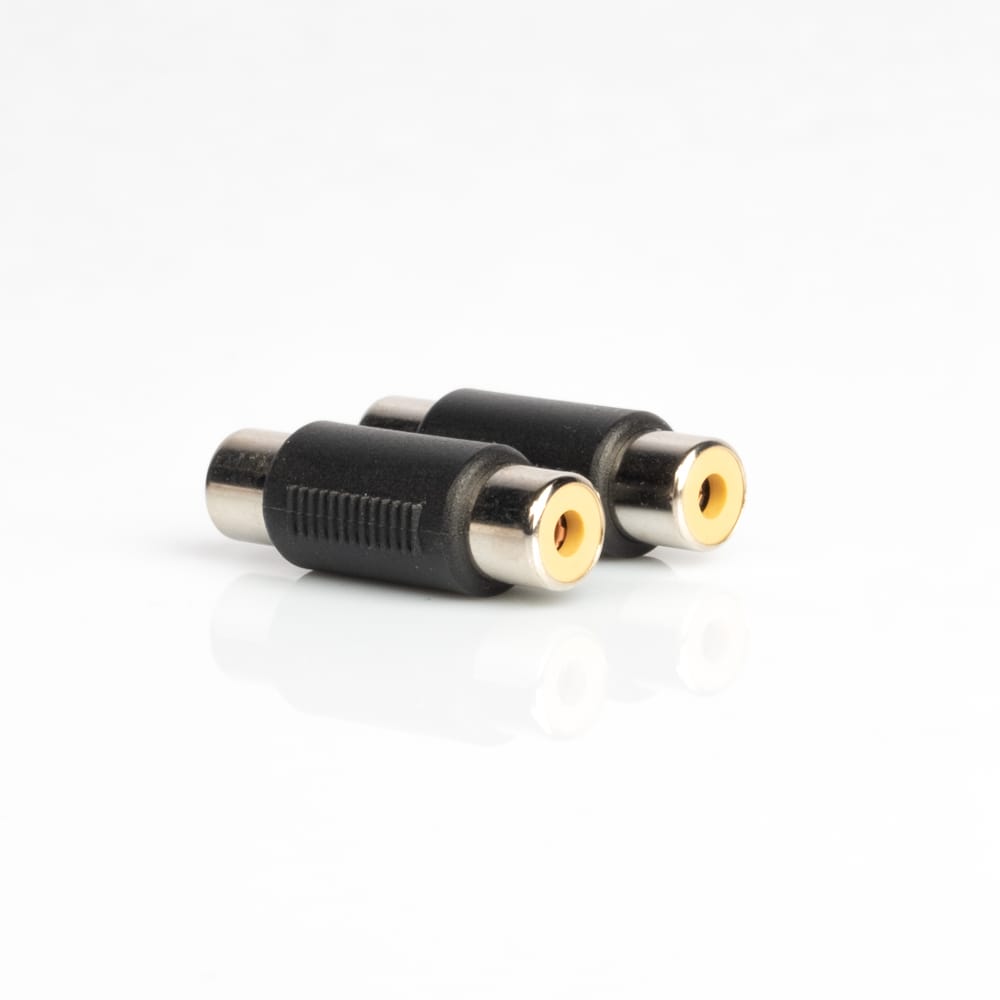 Adaptador RCA Fêmea / 2xRCA Fêmea