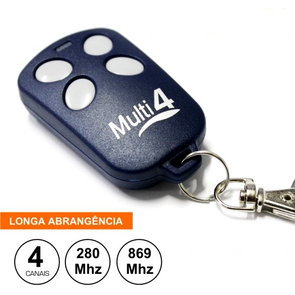 Comando Portão Mult Freq 286 a 868.3 Mhz
