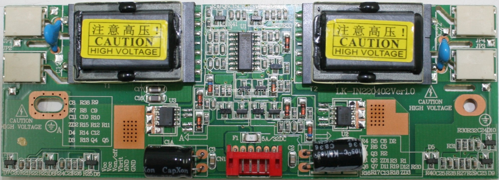 INVERTER LK-IN220402 VER 1.0 -  USADO -  FR TECHNIKA X22/14B-GB-TCD M22/20A MI920A LCD19-408