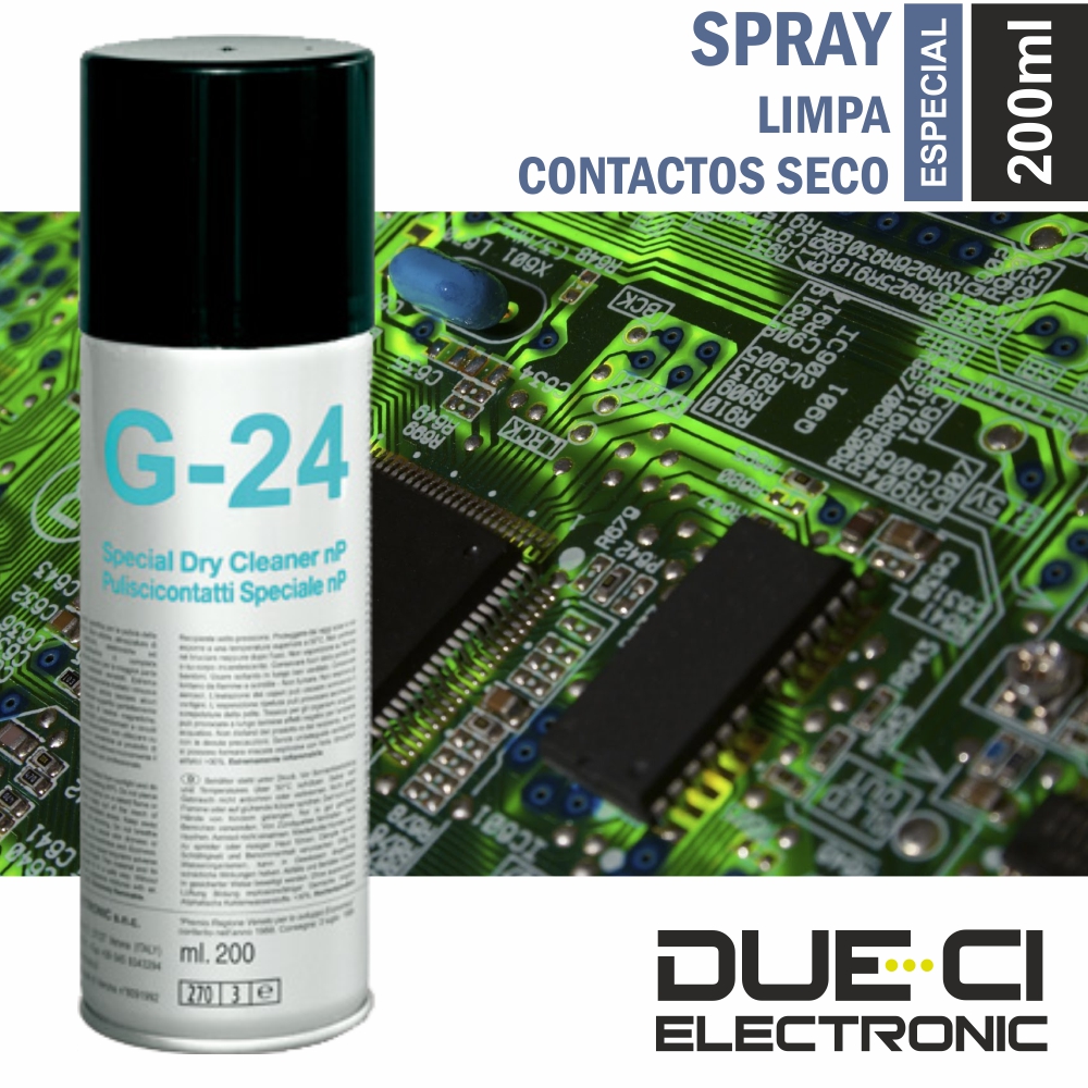 Spray DUE-CI G-24 Limpeza Especial CI - 200 ml
