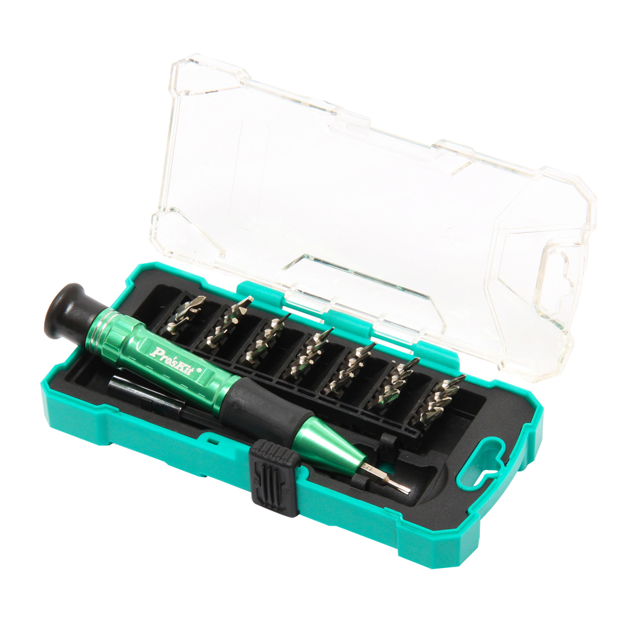 Conjunto Chaves c/ Extensor 28 bits Proskit  SD-9608