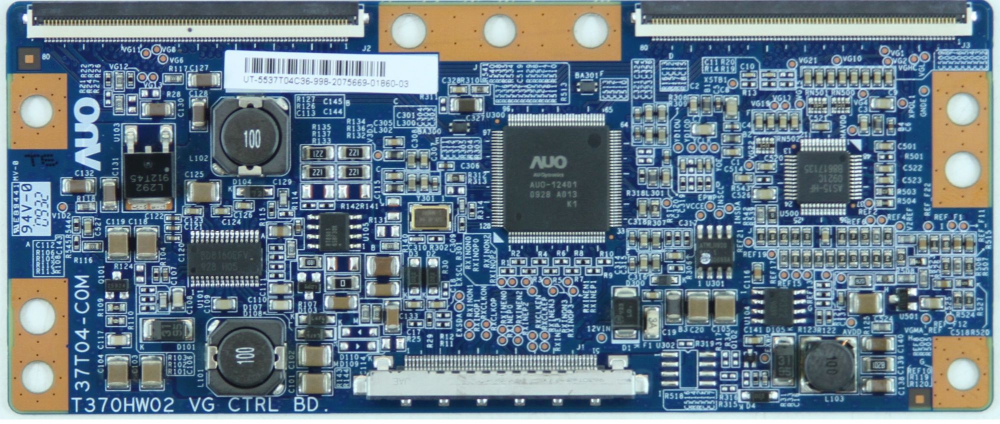 PLACA T-CON PARA LG 32LH3000 -  T370HW02 VG CTRL BD - 37T04-C0M   553T04C36  - USADA
