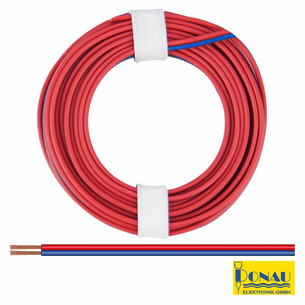 Cabo p/ Electronica 2 Condutores 3x0.14mm 5mt