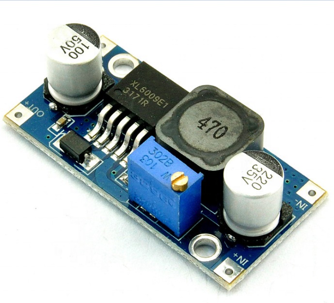 Módulo Alimentação Step-Up DC-DC 3,8V~32V - XL6009