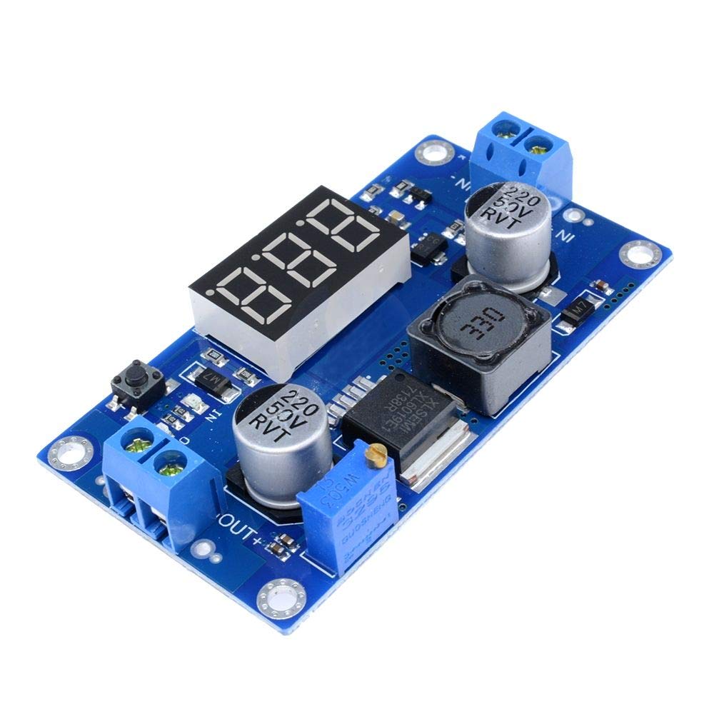 Módulo Alimentação Step-Up DC-DC 4,5V~32V Com Display - XL6009