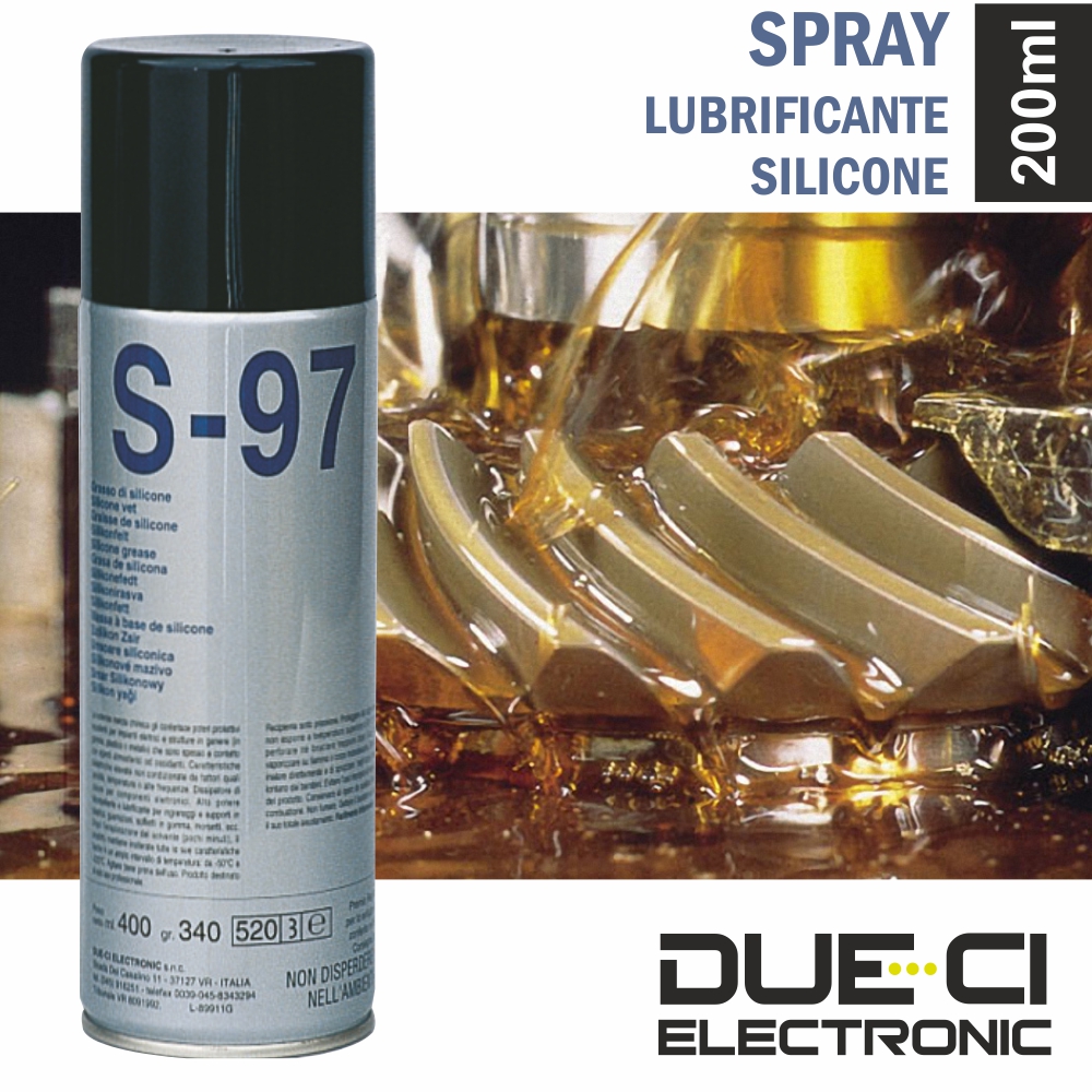 Spray DUE-CI S-97 Lubrificante Silicone 200 ml