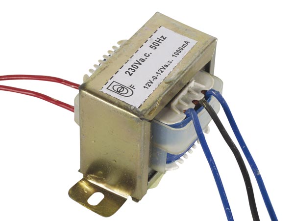 TRANSFORMADOR OPEN-FRAME 12+12V 1000MA 24VA