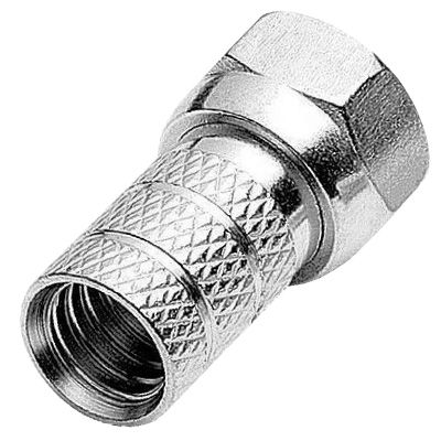 Ficha F Macho 9,9mm Rosca