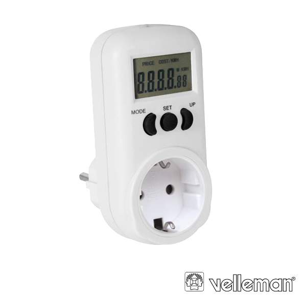 Medidor de Potência e Corrente E305EM6-G - VELLEMAN