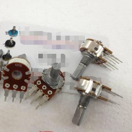 Potenciometro Rotativo Duplo 20k Alto 20mm