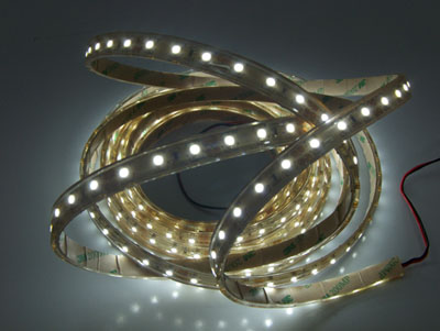 TIRA 3 LED´S FLEXIVEL 12V  estanque IP68 3ld = 5cm