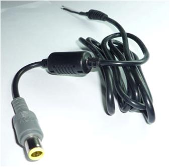 CABO ALIMENTAÇÃO JACK DC 7.9X5.5MM COM PINO CENTRAL PARA PC SONY