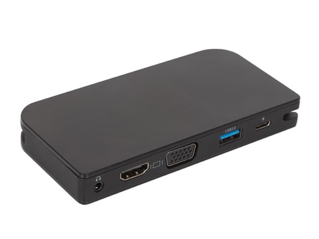 HUB USB-C 3.1 Para USB-A 3.0 + HDMI + VGA + USB-C PD + Jack 3.5mm Velleman