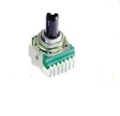 Potenciometro rotativo 14mm 10K 7 pinos - P140KV1F25BR10K