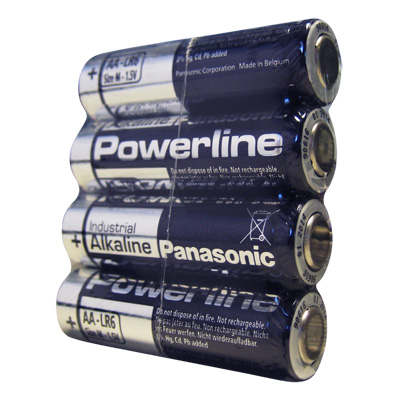 Pilha 1,5V LR6 Alcalina Powerline (Pack 4)