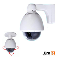 CÂMERA VIGILÂNCIA MOTORIZADA CCD CORES PTZ 420L 1/3" SONY IP66 PROK