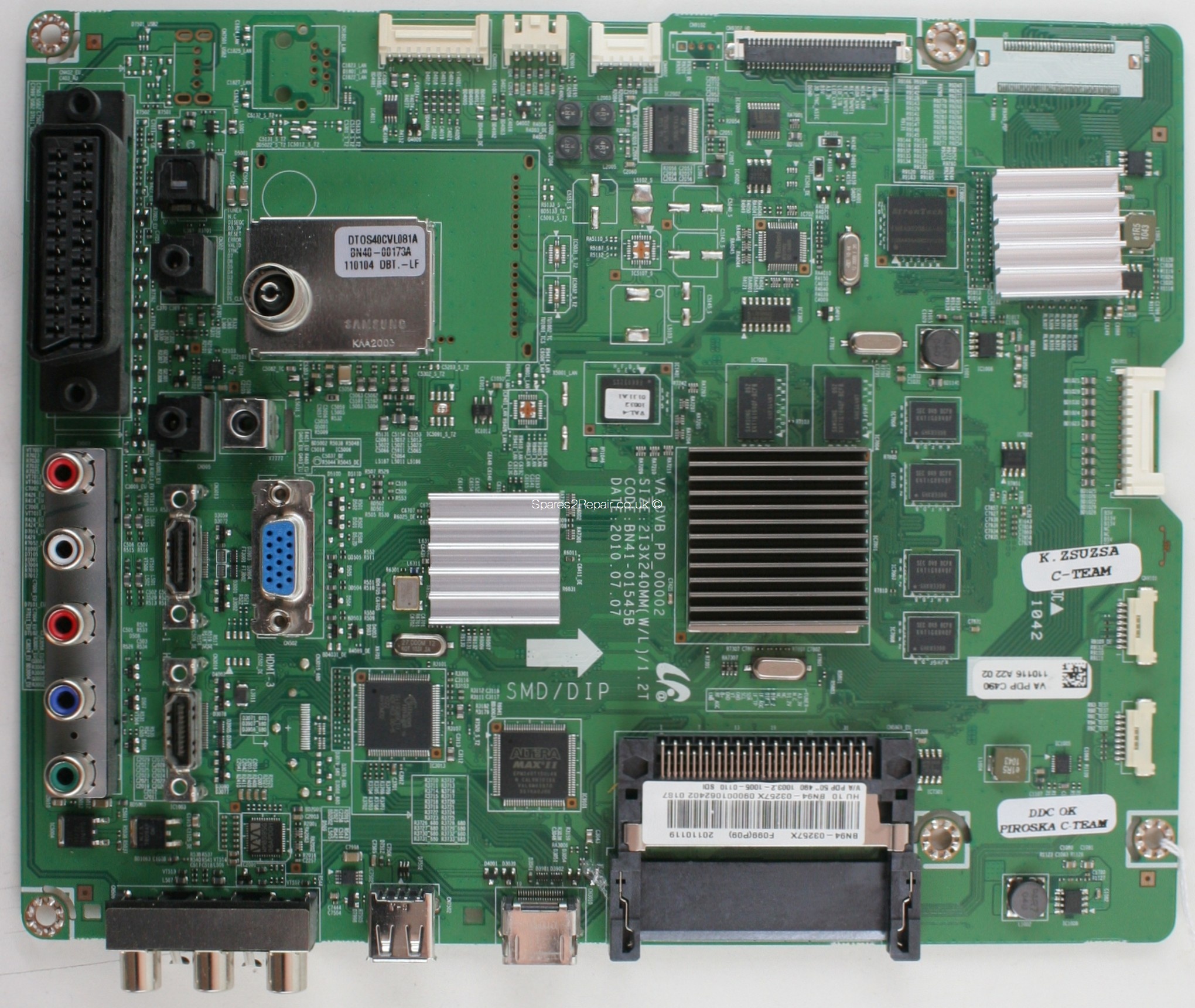 ASSY PCB MISC-MAIN;PS50C490B3W  BN94-03257X BN41-01545B  usada