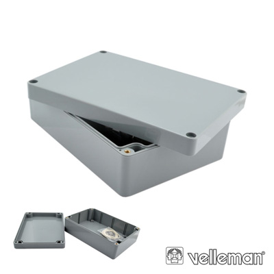 Caixa Montagem ABS Cinza 52x50x35mm Estanque