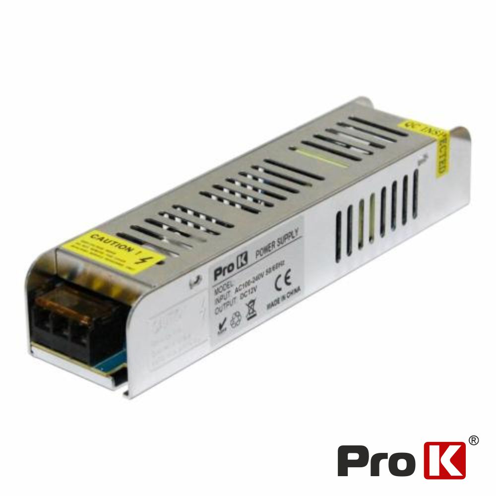 FONTE ALIMENTACÃO INDUSTRIAL 12V  10A 120W SLIM