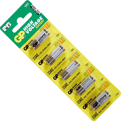 Pilha 12V 33mA Alcalina P- Comandos (Blister 5) GP