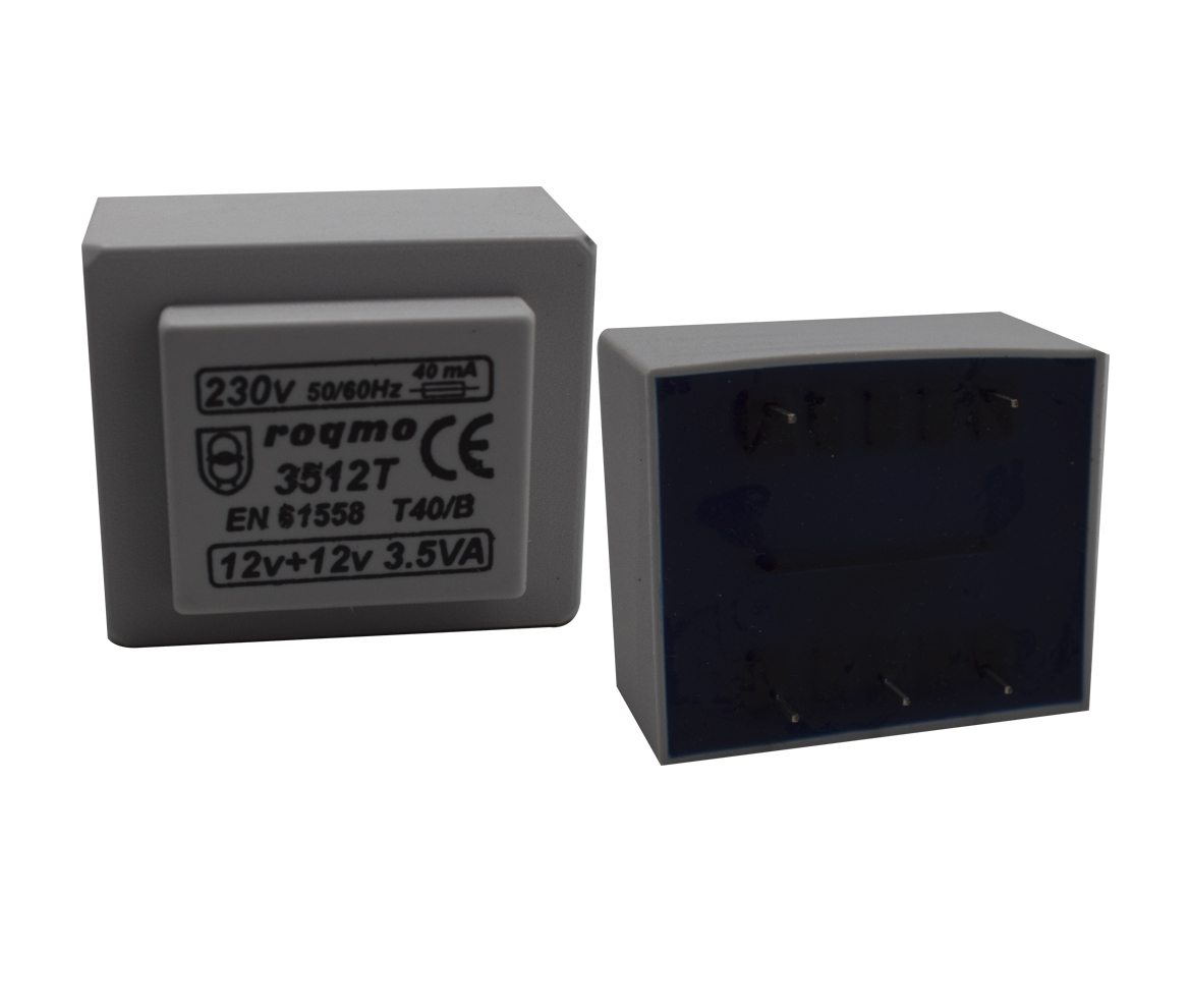 Transformador Encapsulado  230Vac 12+12V 3.5VA  146mA