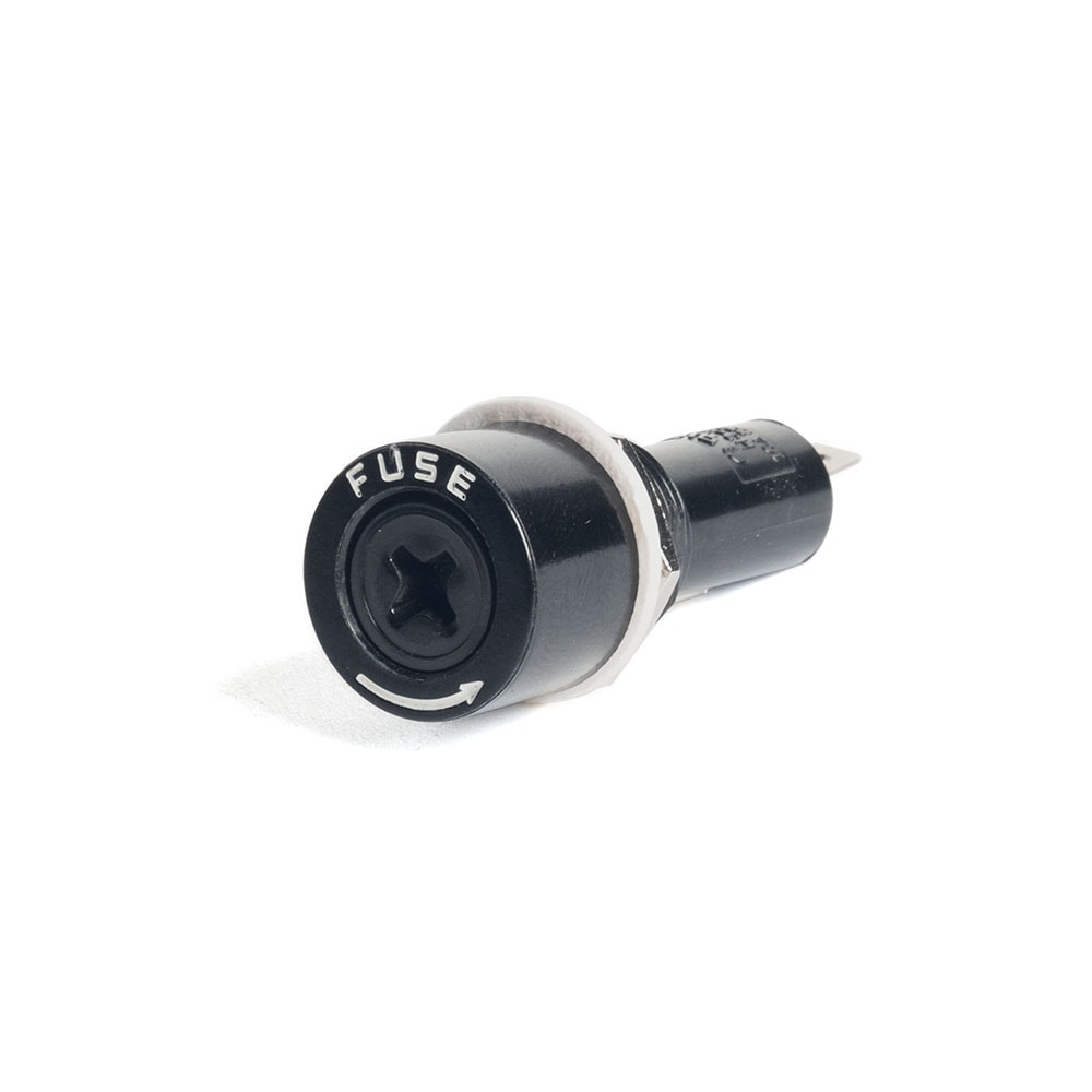 Porta Fusível 6x32mm – 10A – 250V c/ Parafuso