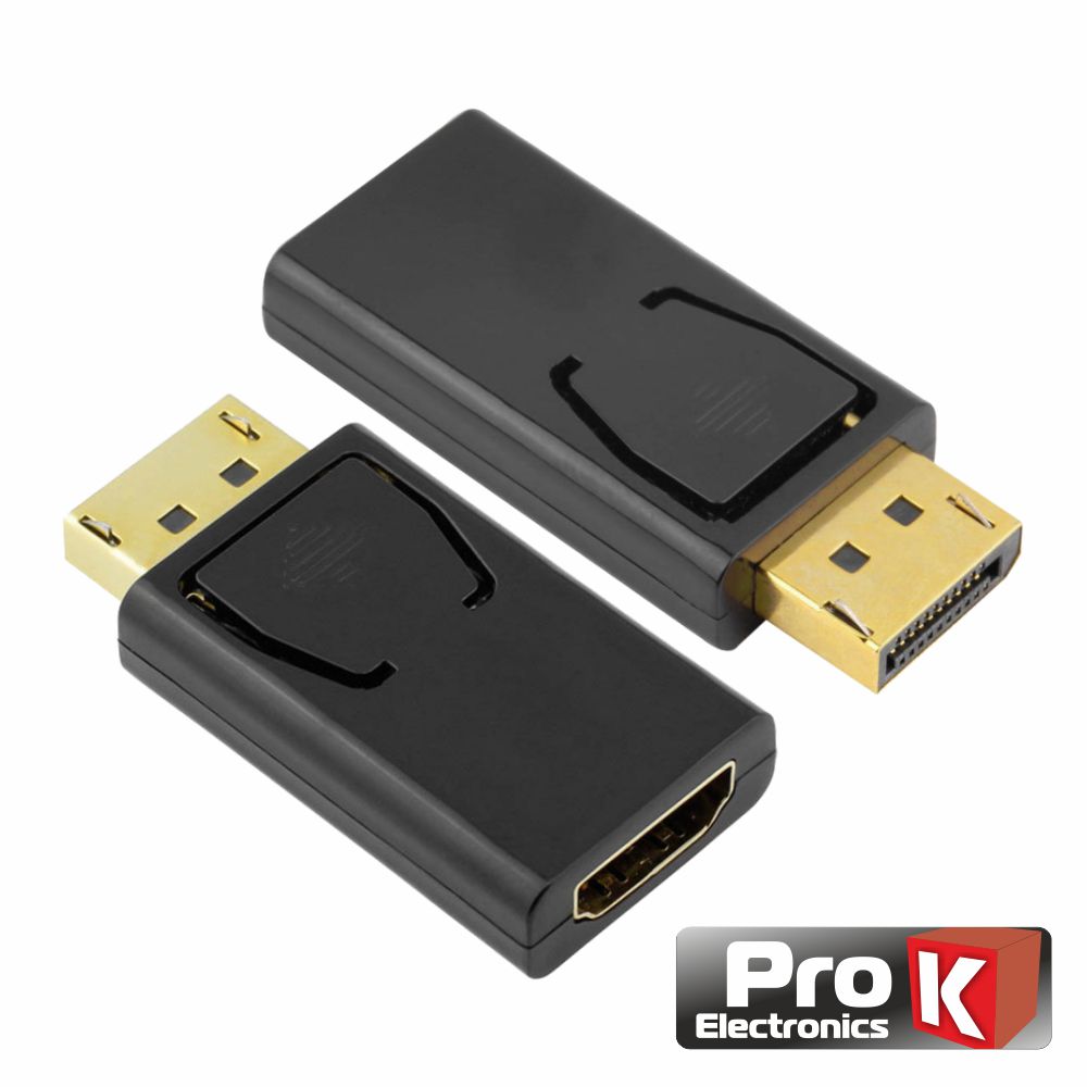 Adaptador DisplayPort / HDMI Fêmea