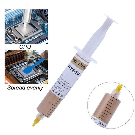 Massa Dissipadora HY610 Gold 20gr Seringa