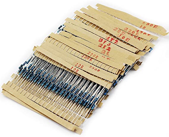 KIT 600 Resistençias  1/4w  - 30 x 20 valores