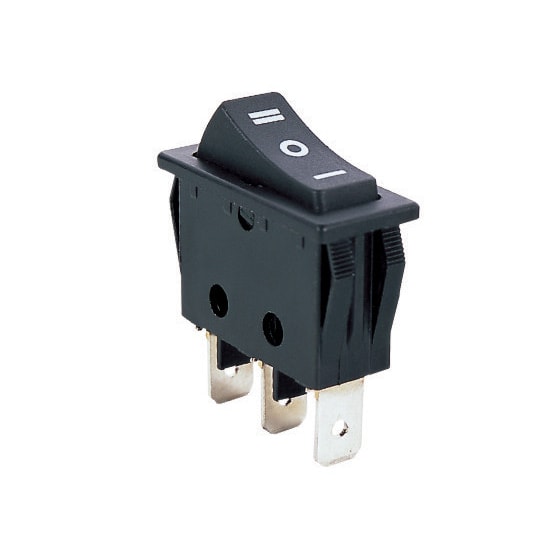 Interruptor Basculante 1 Circuito 15A 250V Preto (I/0/I)