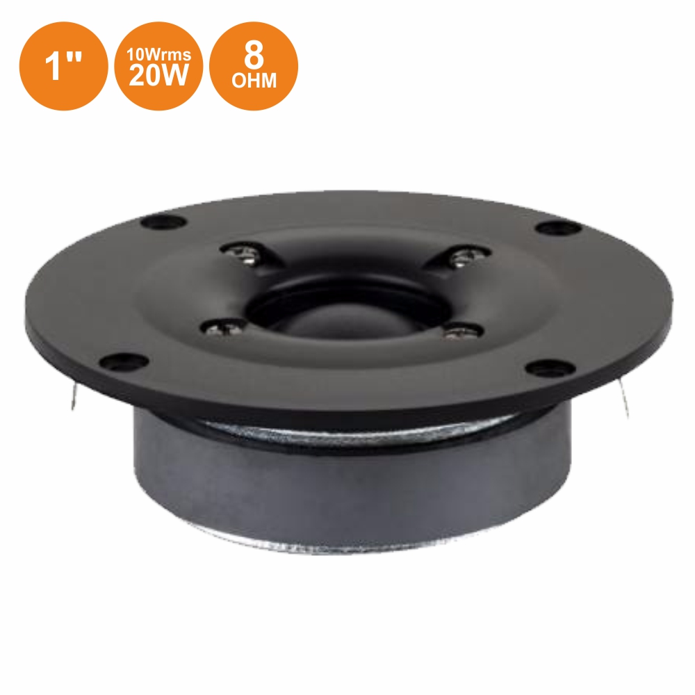 Tweeter Dome 1" 20W 8 Ohm